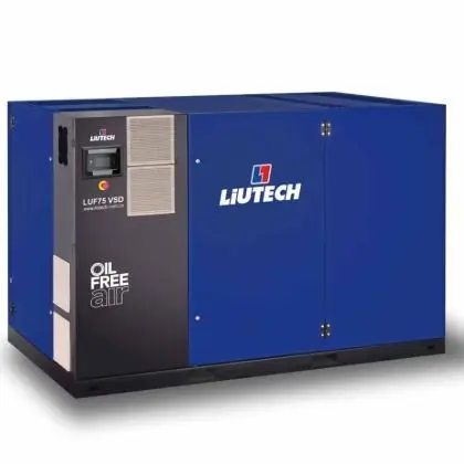LUF(55-315KW)干式無油螺桿壓縮機